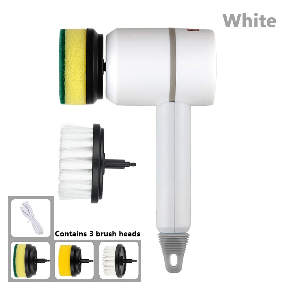PowerClean 3-in-1 Electric Cleaning Brush