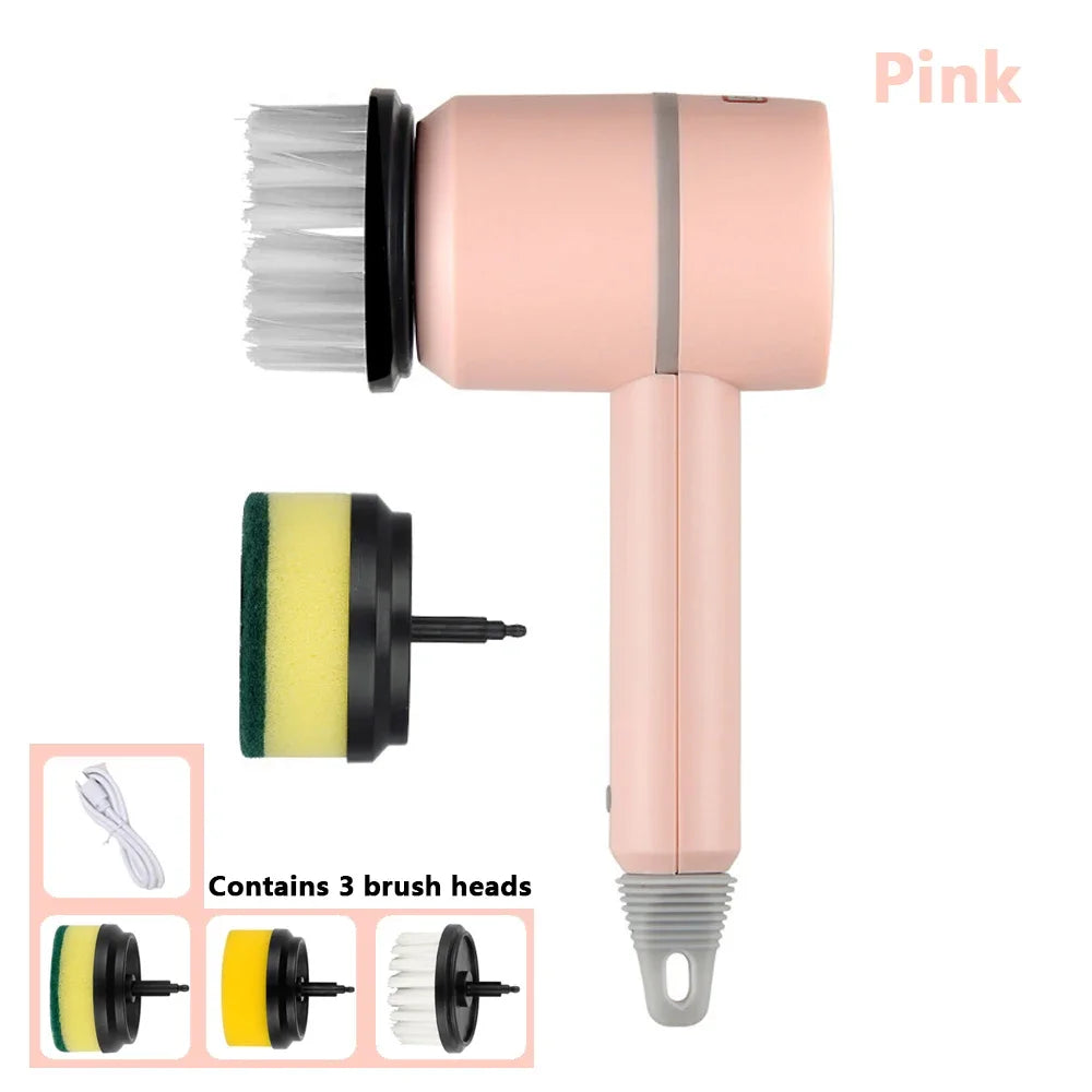PowerClean 3-in-1 Electric Cleaning Brush