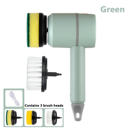 PowerClean 3-in-1 Electric Cleaning Brush